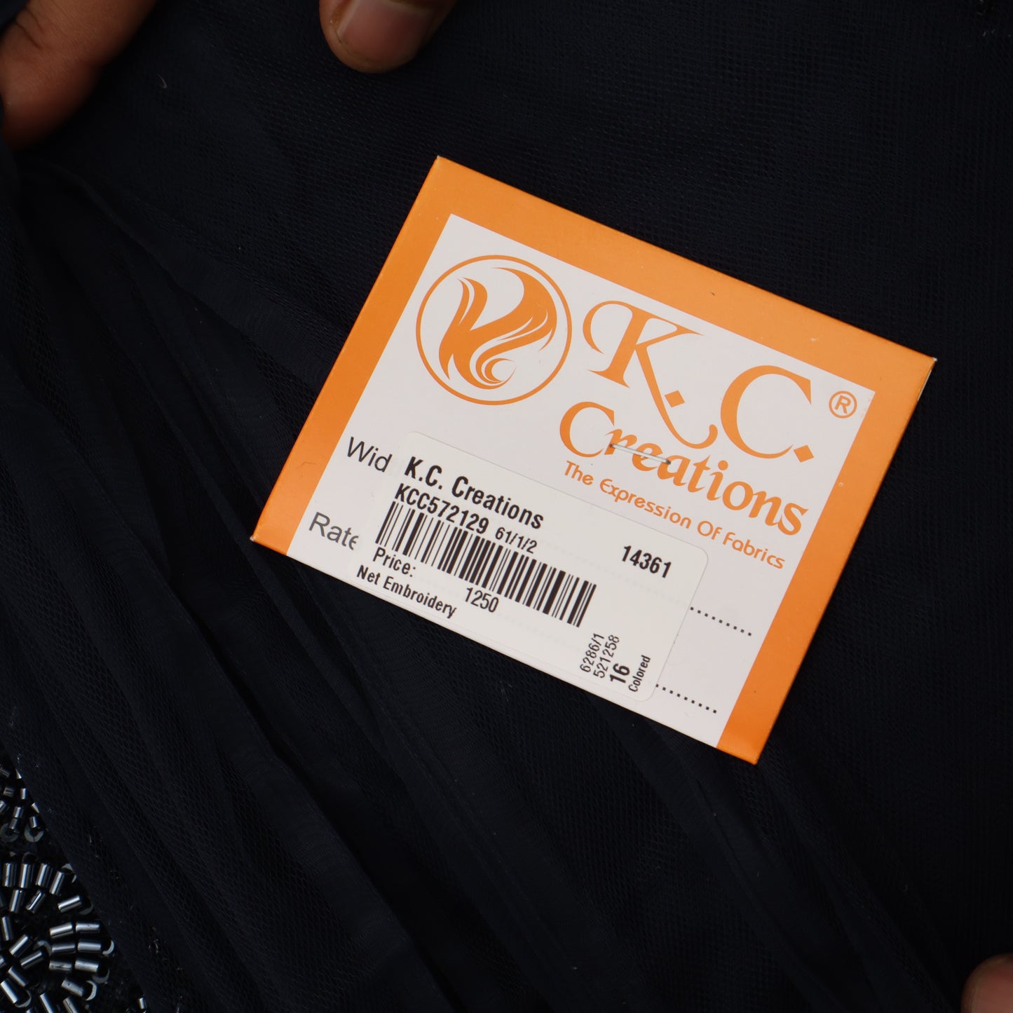 Net Embroidery Fabric