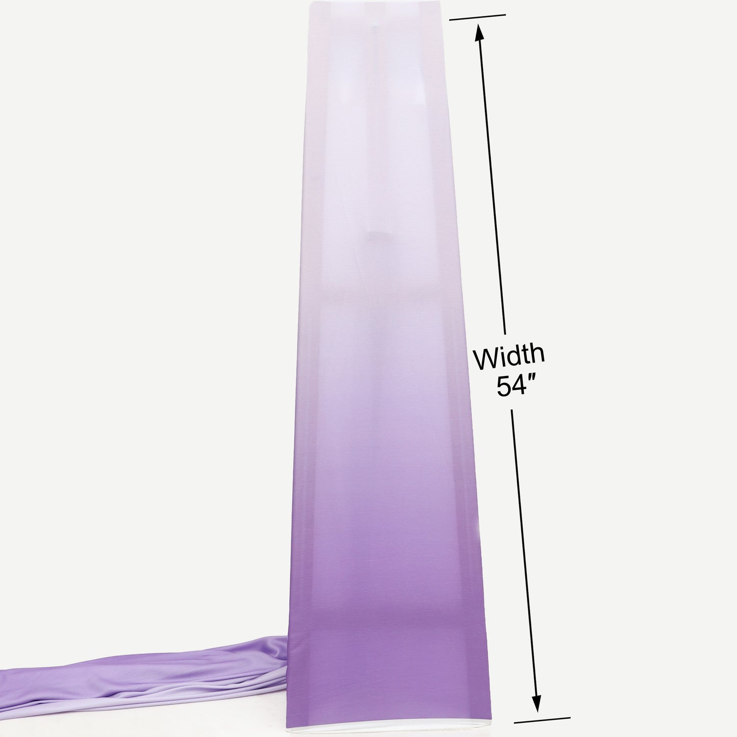 Satin Chinon Ombre Fabric