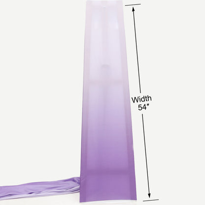 Satin Chinon Ombre Fabric