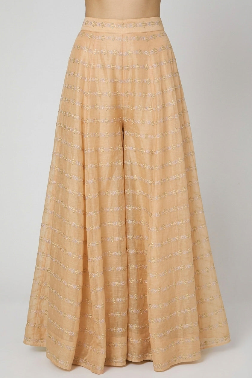 Chanderi Embroidery Fabric
