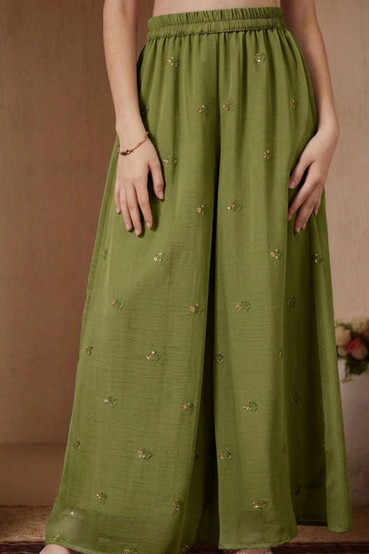 Mul Chanderi Embroidery Fabric