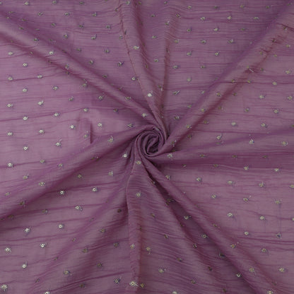 Chanderi Embroidery Fabric