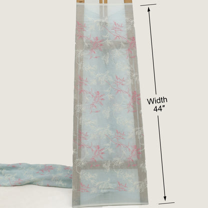 Chanderi Embroidery Fabric