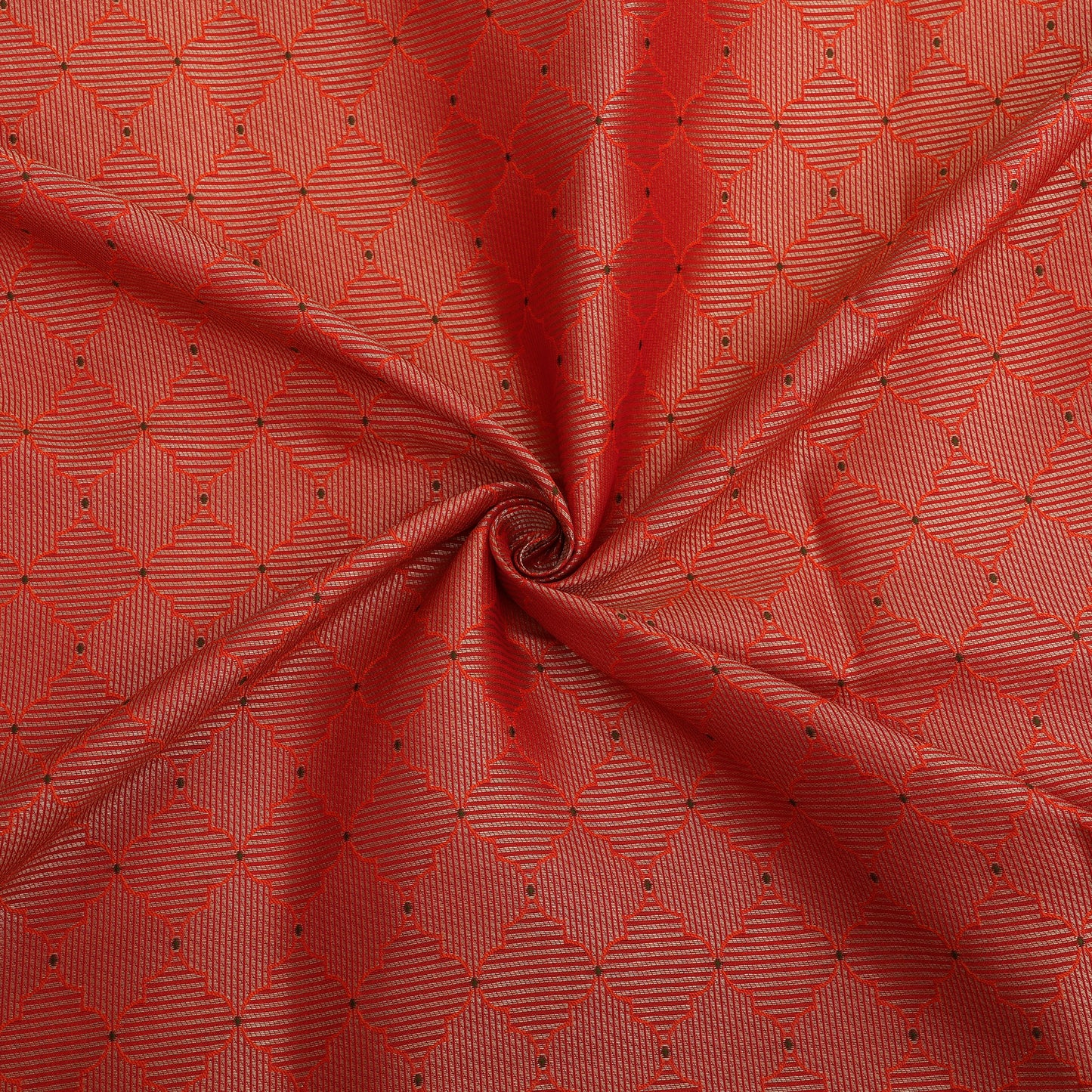 Pure Katan Meena Brocade Fabric