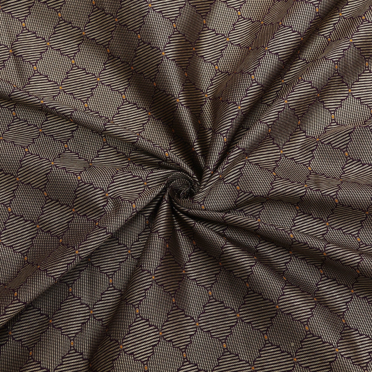 Pure Katan Meena Brocade Fabric