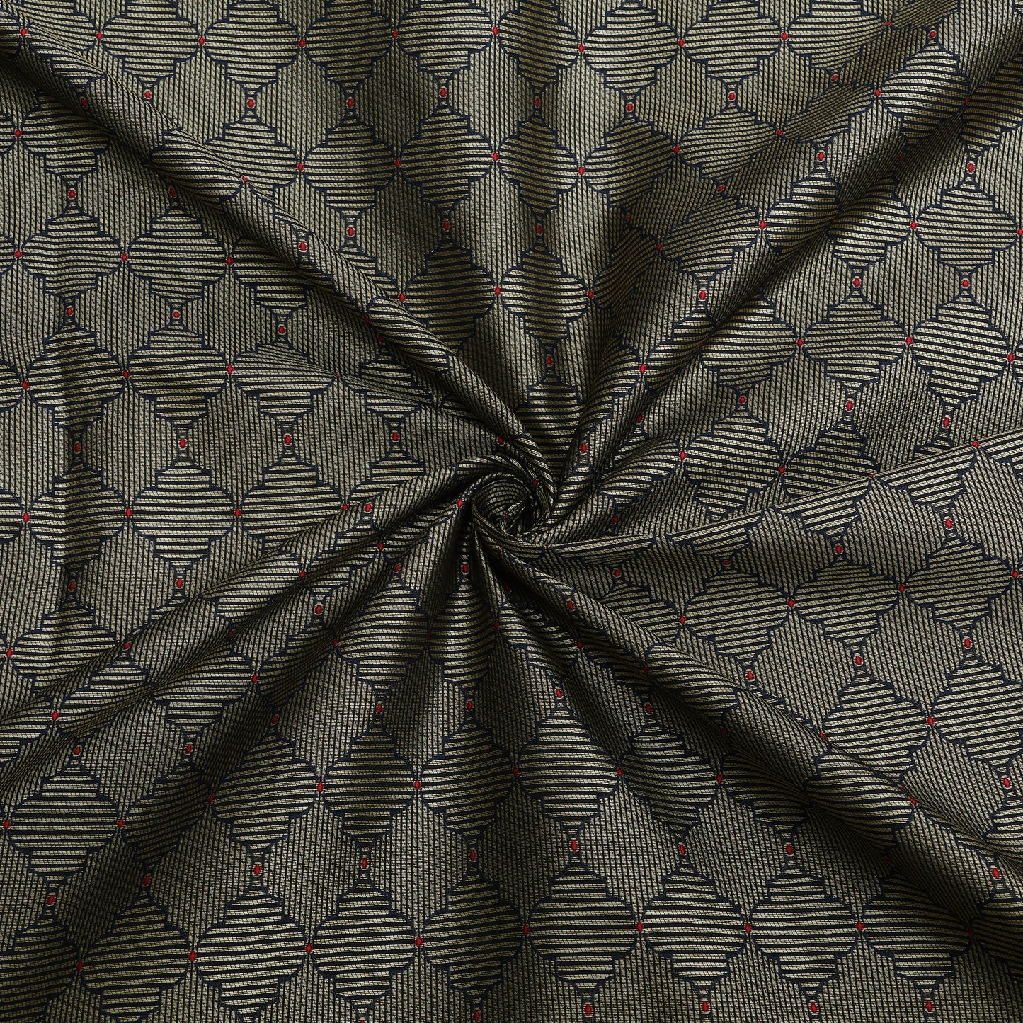 Pure Katan Meena Brocade Fabric