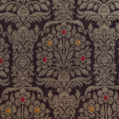 Traditional Meena Work Katan Brocade