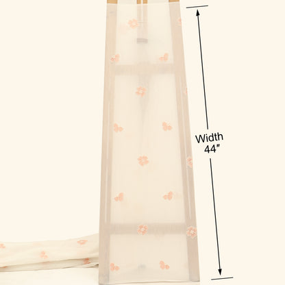 Chanderi Embroidery Fabric