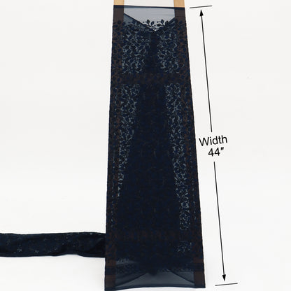 Georgette Sequin Embroidery Fabric