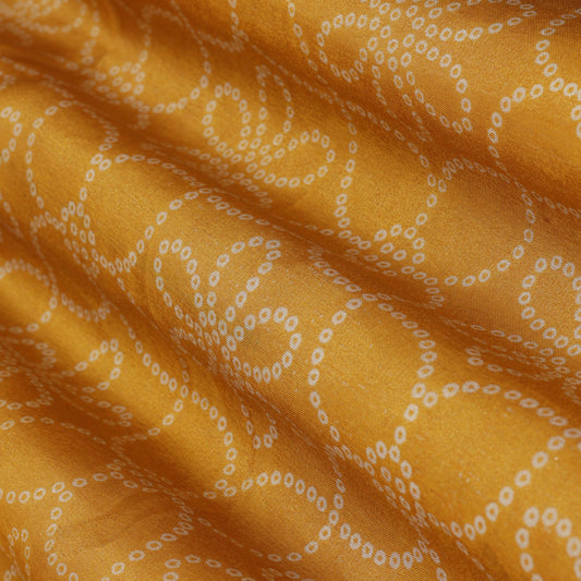 Shaded Color Georgette Tissue Print Fabric