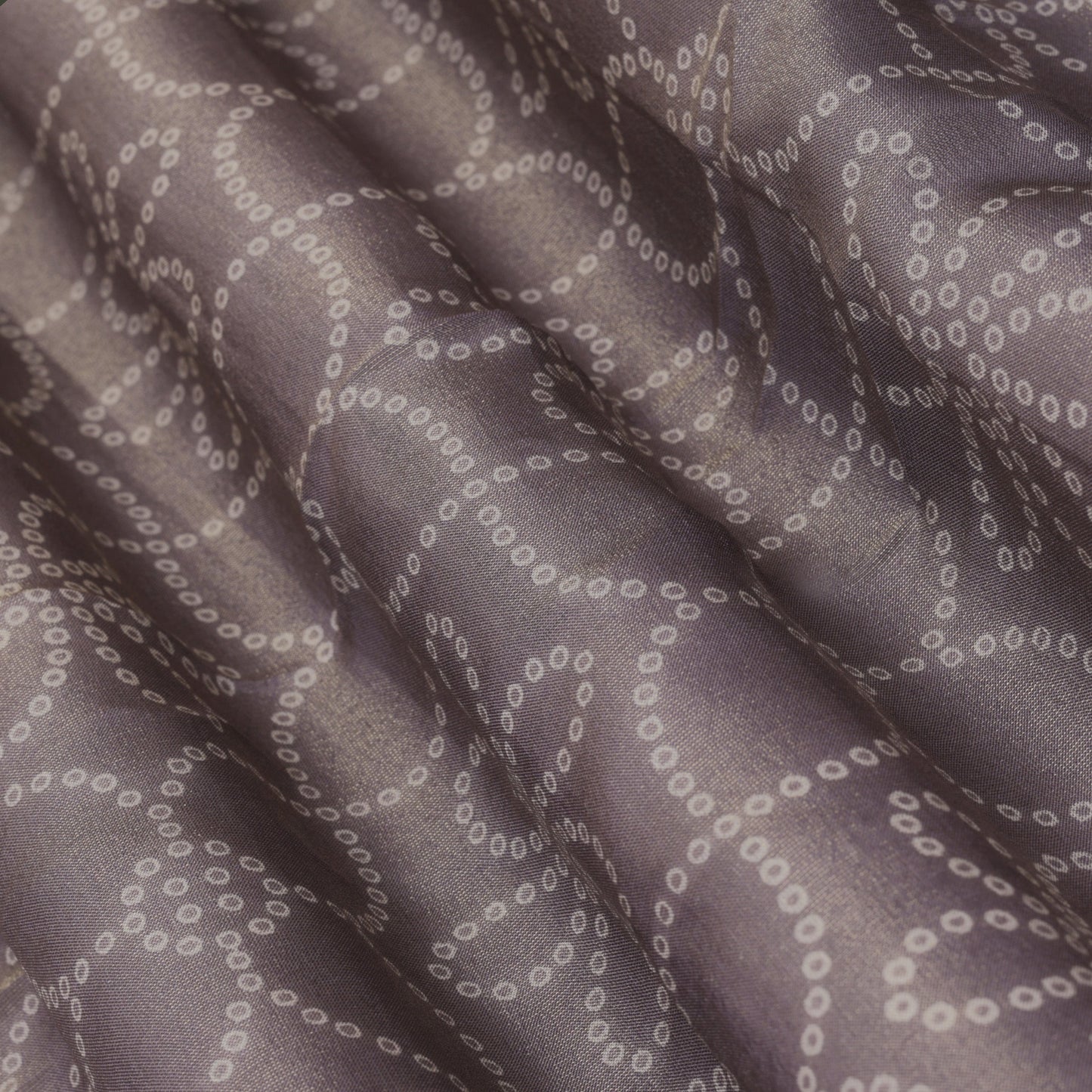 Shaded Color Georgette Tissue Print Fabric