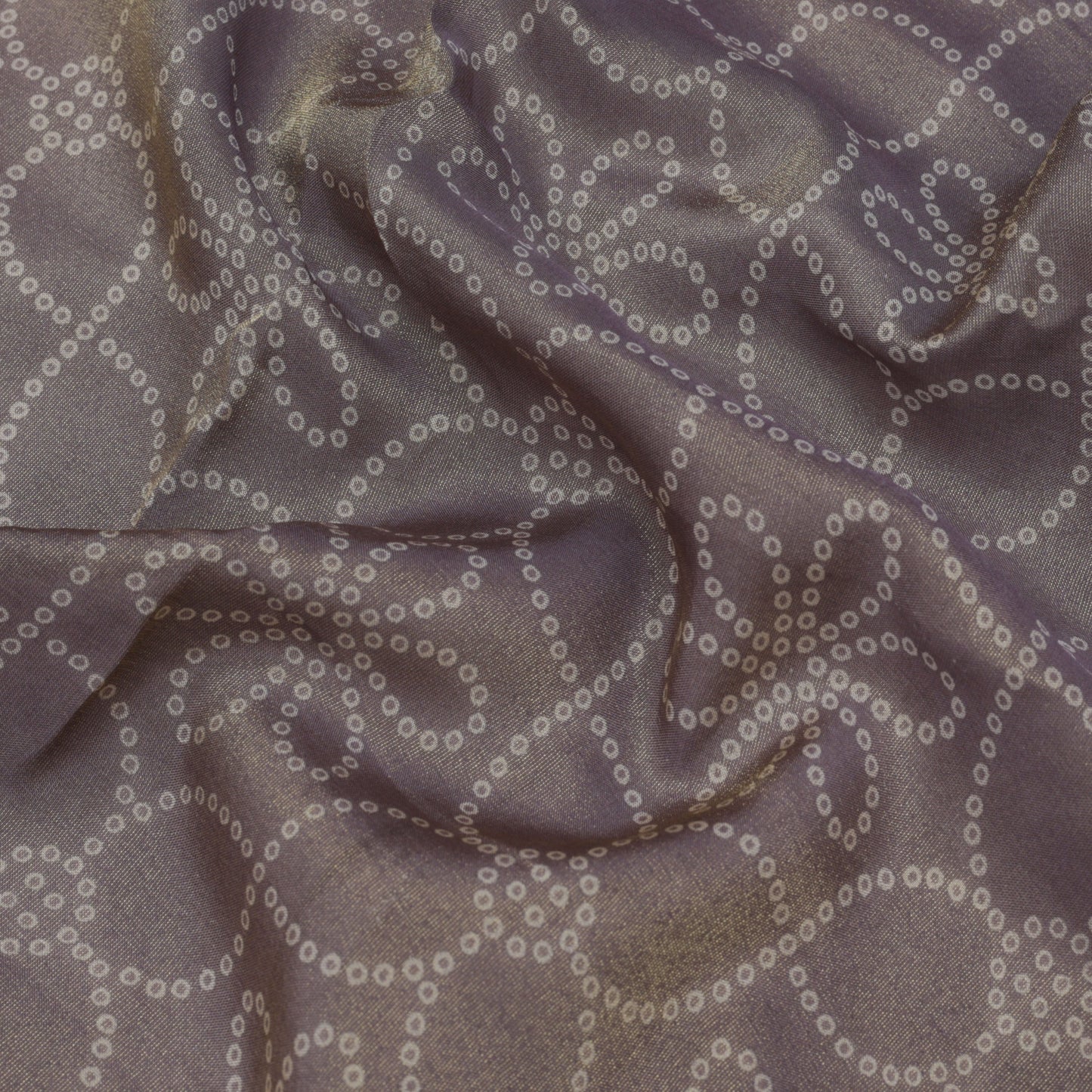 Shaded Color Georgette Tissue Print Fabric