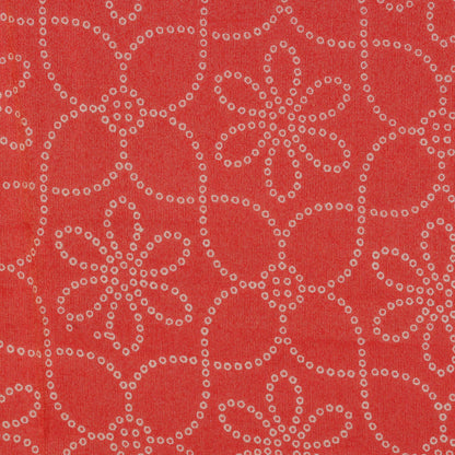 Shaded Color Georgette Tissue Print Fabric