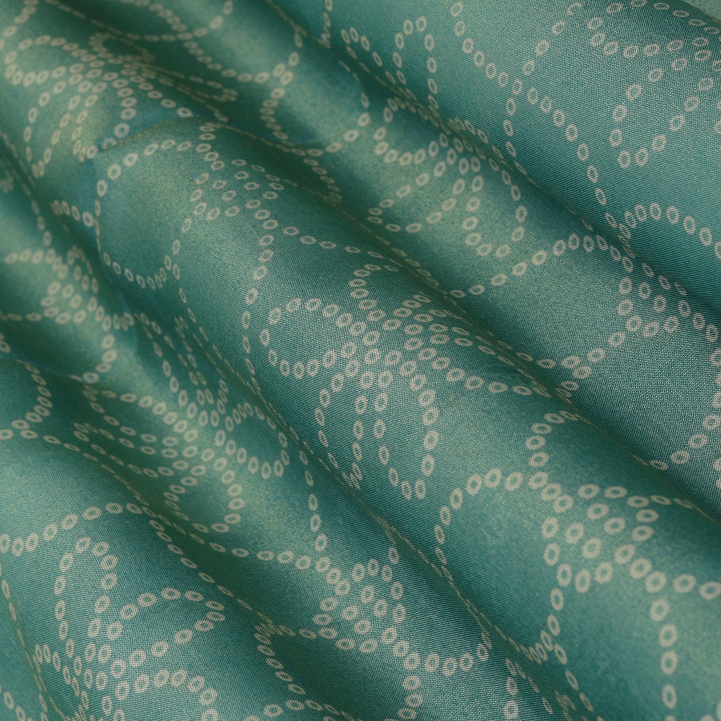 Shaded Color Georgette Tissue Print Fabric