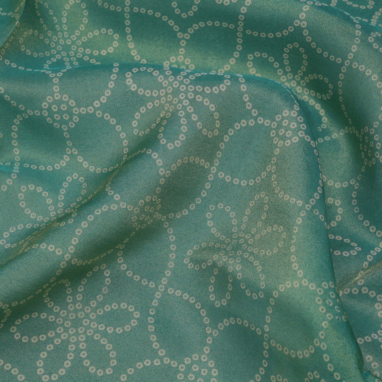 Shaded Color Georgette Tissue Print Fabric