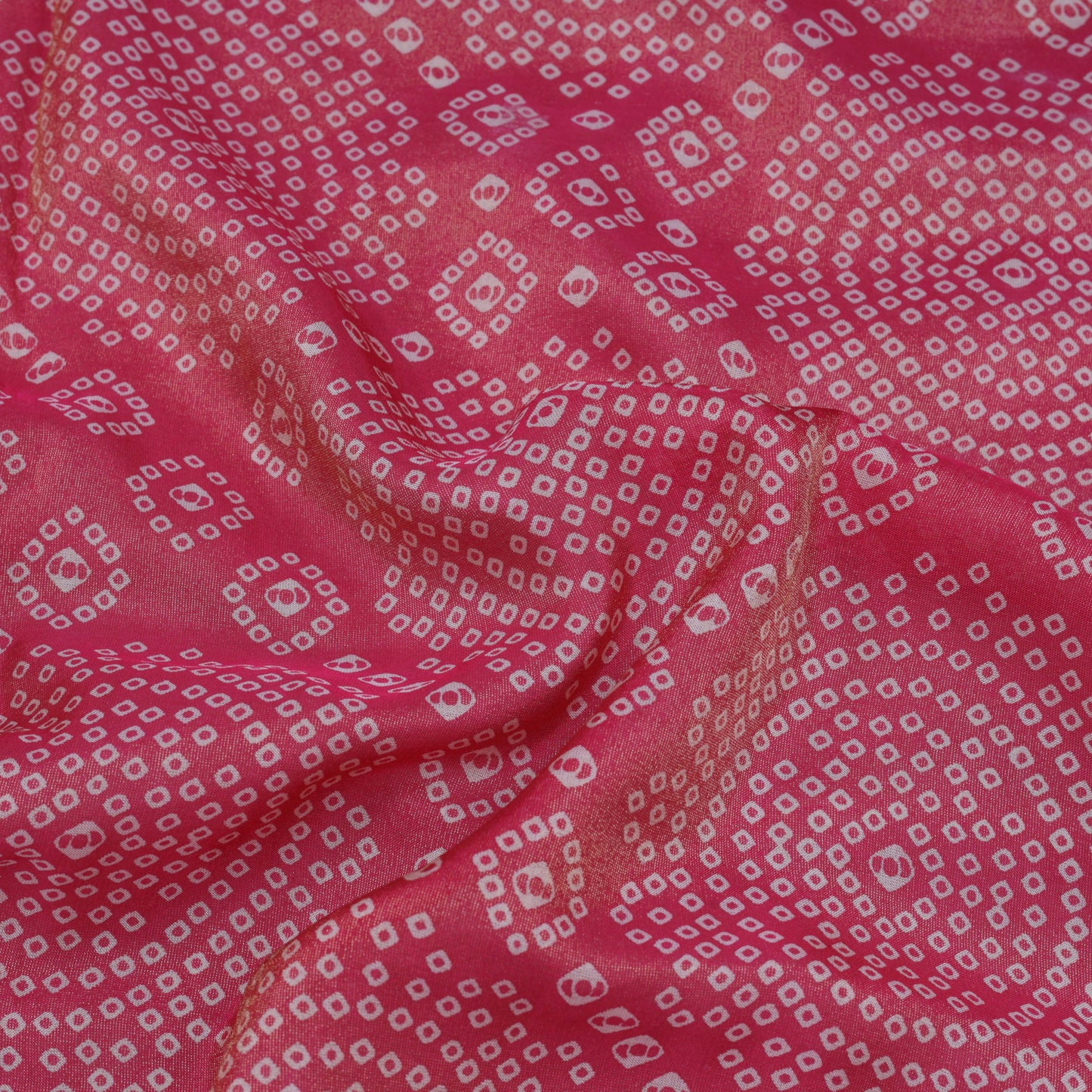 Shaded Color Georgette Tissue Print Fabric