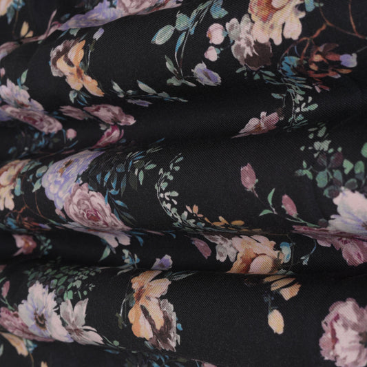 Multi-Color Pashmina Print Fabric