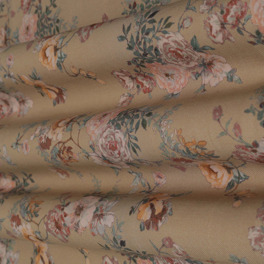 Multi-Color Pashmina Print Fabric