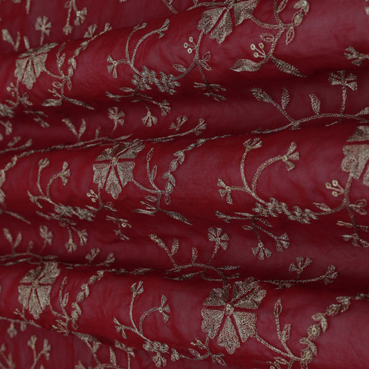 Georgette Embroidery Fabric