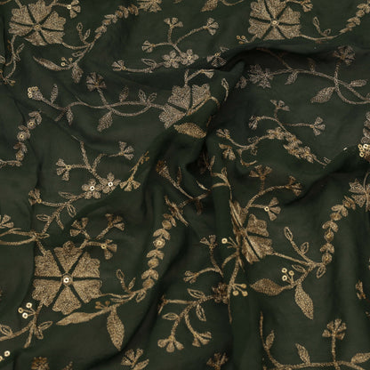 Georgette Embroidery Fabric