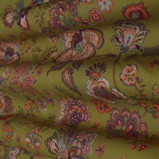 Multi-Color Pashmina Print Fabric