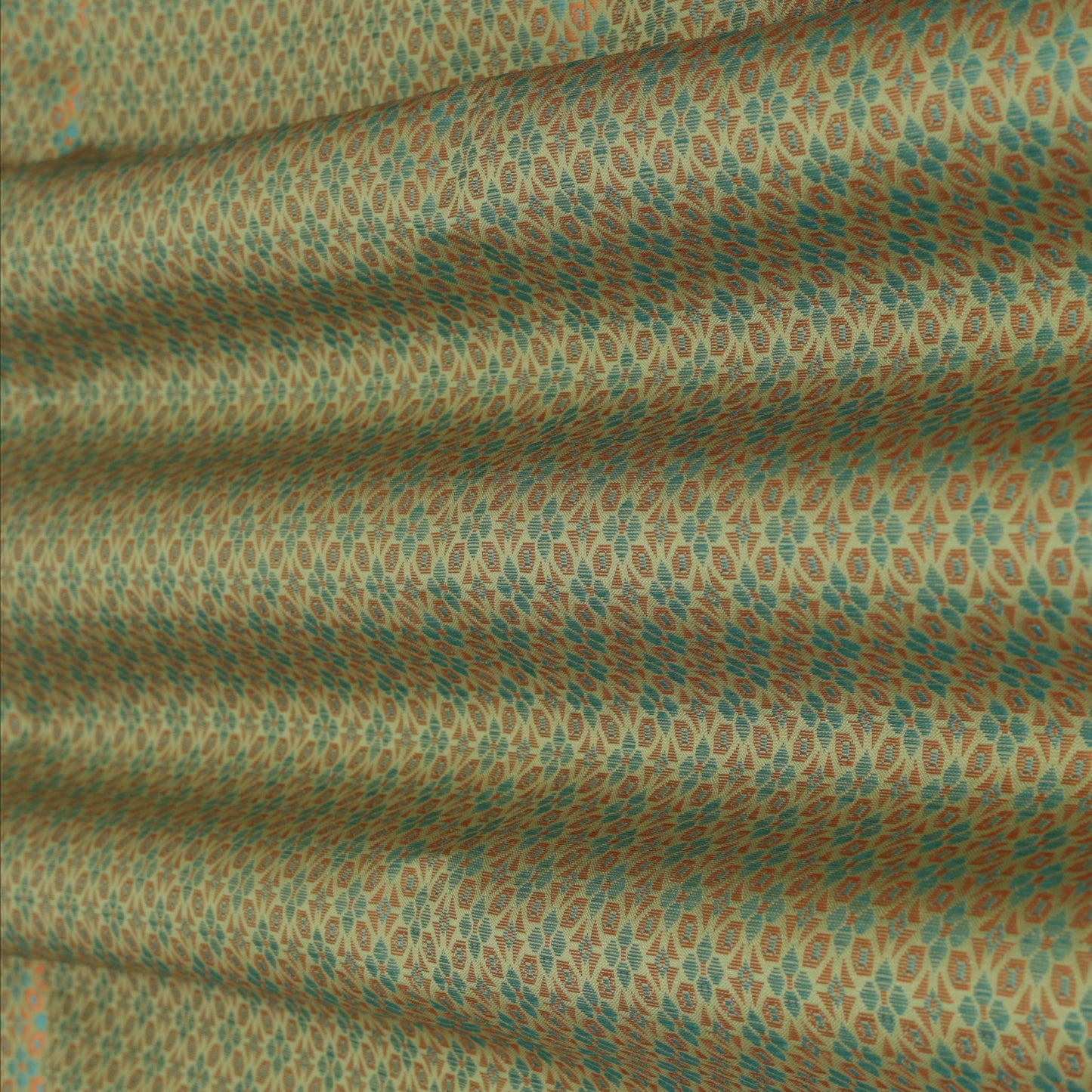 Pista Green Color Brocade Fabric