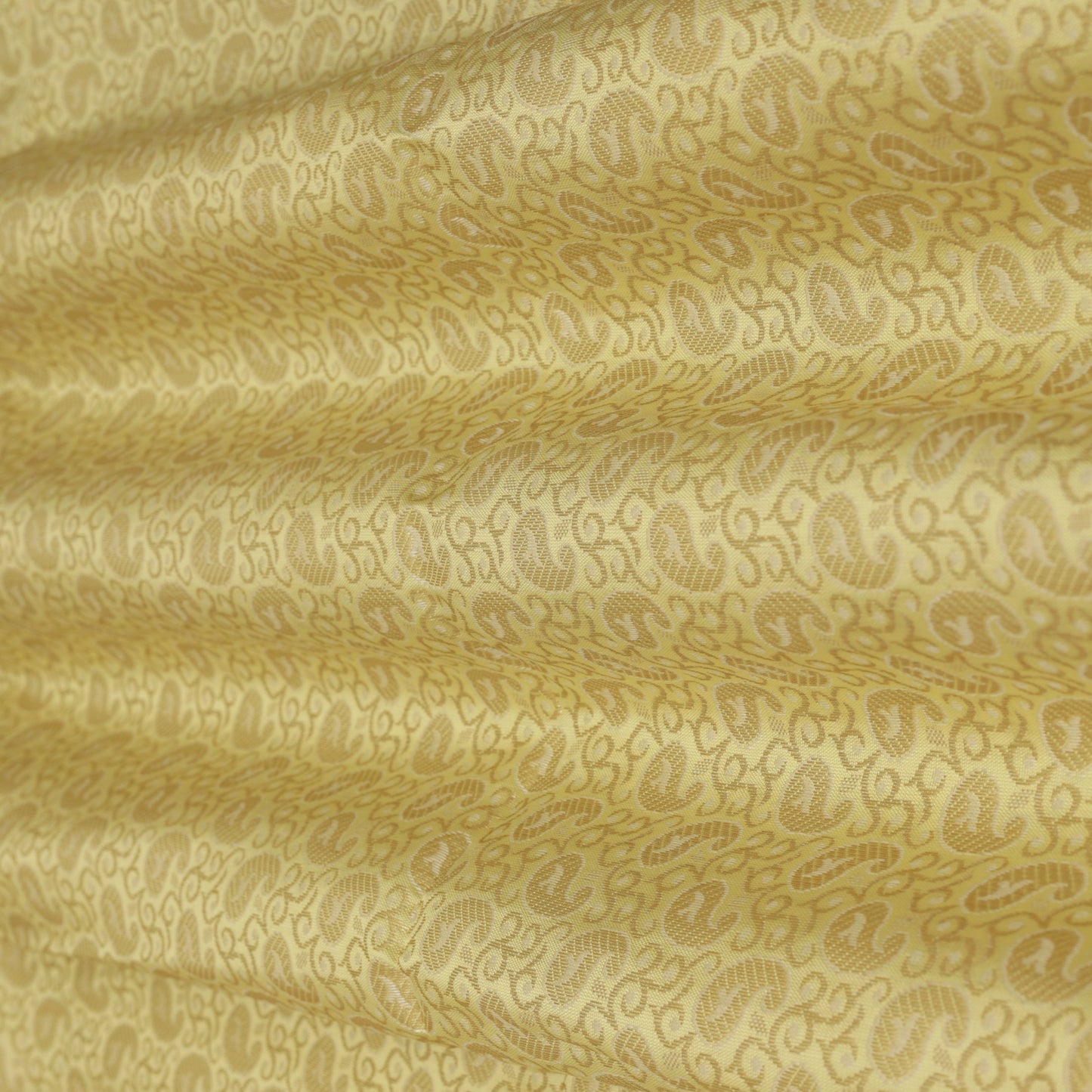 Lemon Color Alfi Brocade Fabric