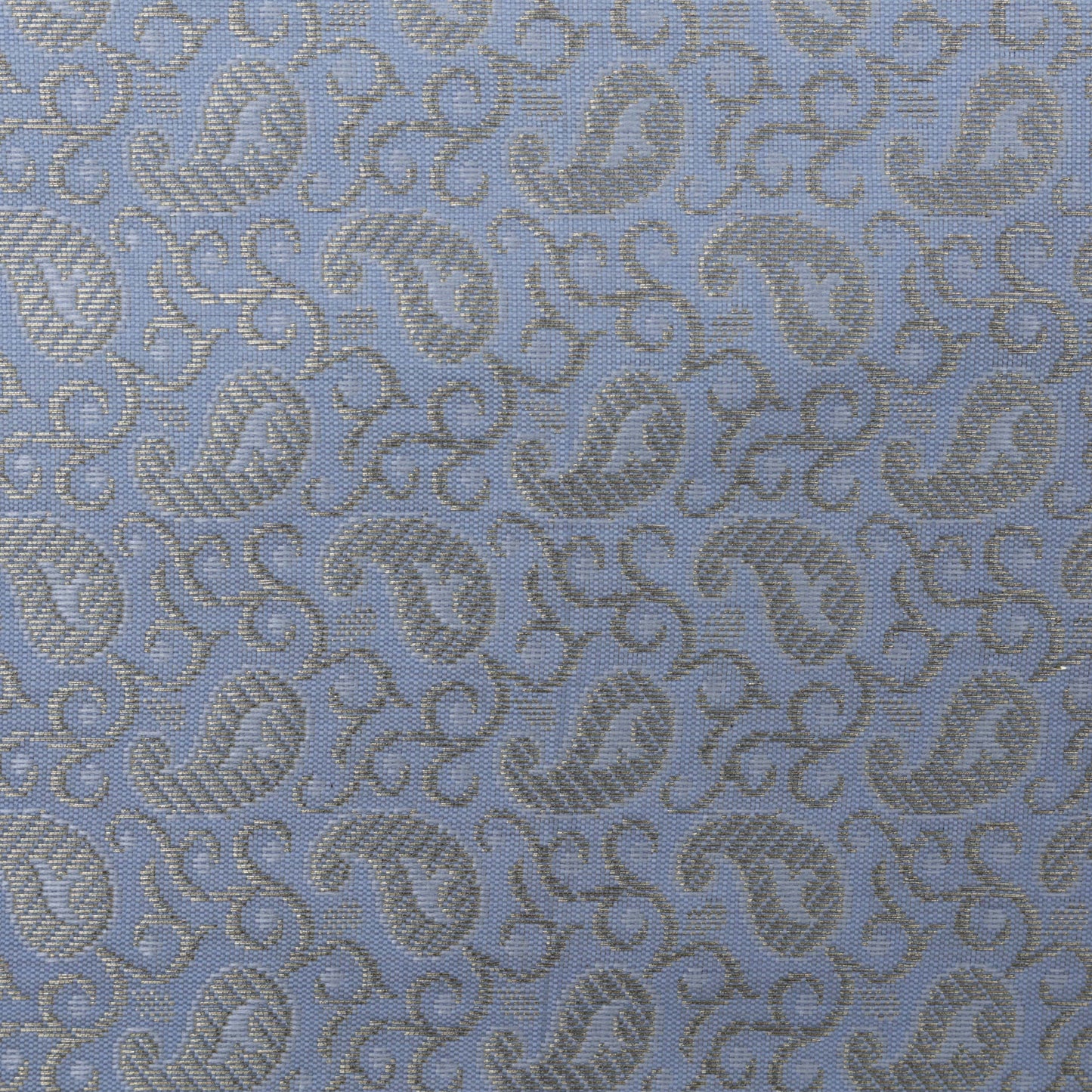 Sky Blue Color Alfi Brocade Fabric
