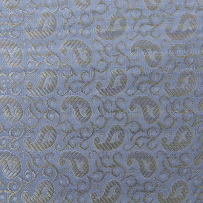 Sky Blue Color Alfi Brocade Fabric