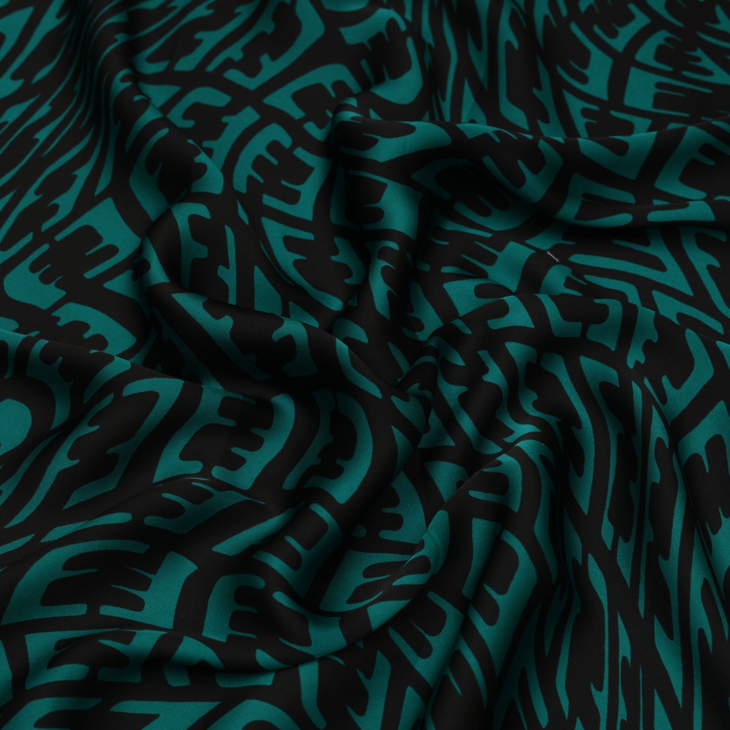 Multi-Color Armani Satin Print Fabric