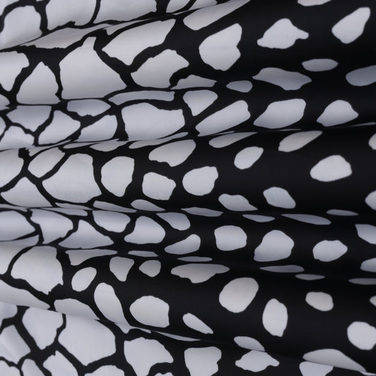 Multi-Color Armani Satin Print Fabric