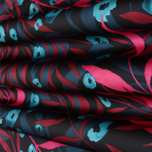 Multi-Color Armani Satin Print Fabric