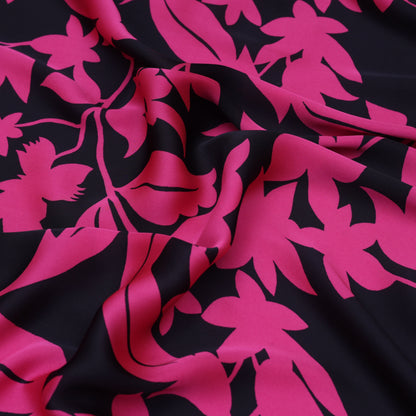 Multi-Color Armani Satin Print Fabric