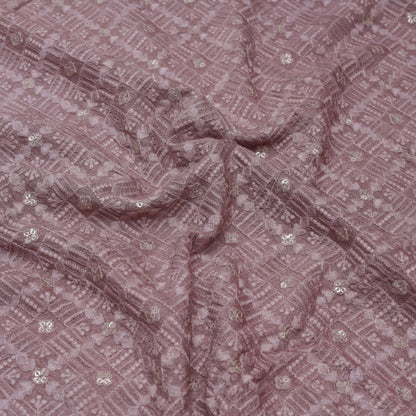 ONION Color Fabric Nokia Silk Embroidery Fabric