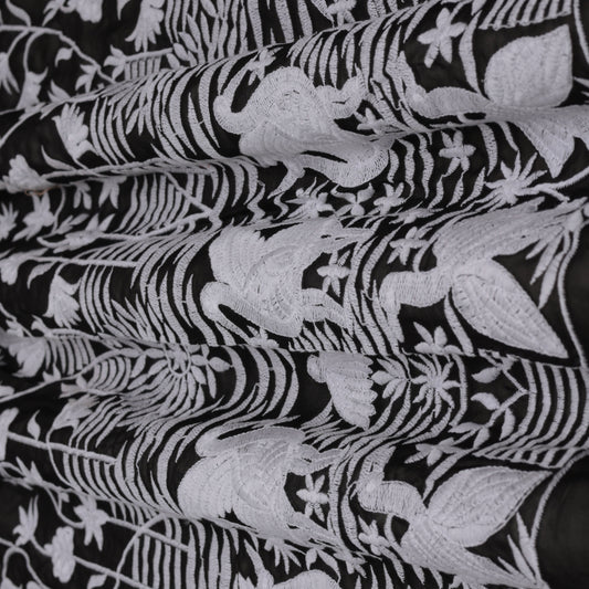 Georgette Embroidery Fabric