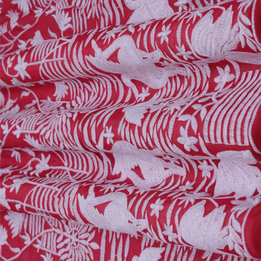 Georgette Embroidery Fabric