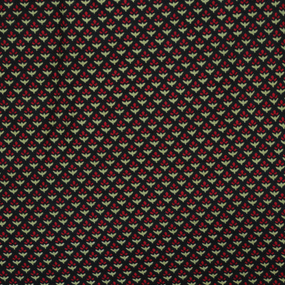 Slub Chanderi Print Fabric