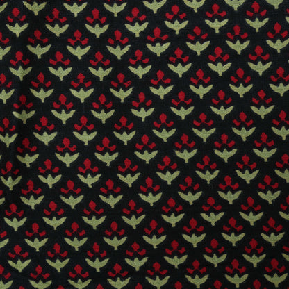 Slub Chanderi Print Fabric