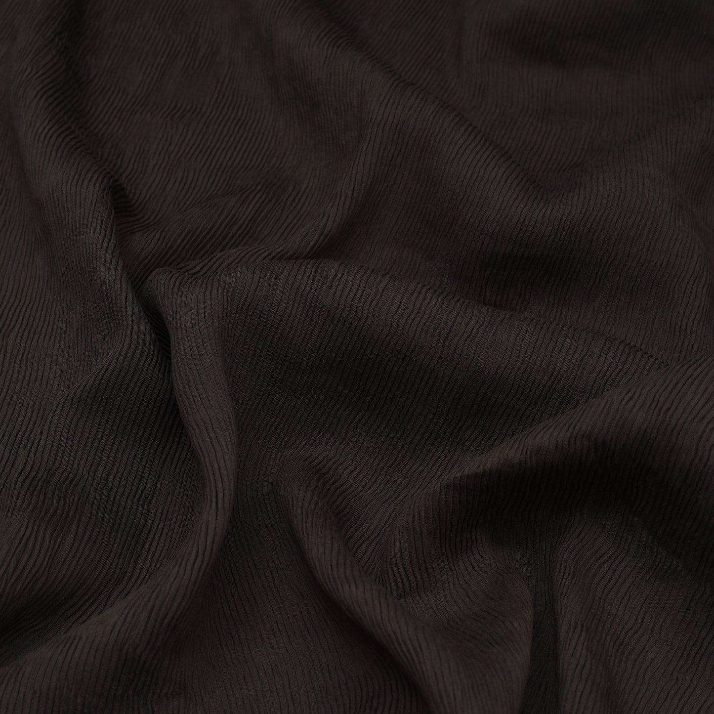 Solid Color Crush Satin Georgette Plain Fabric