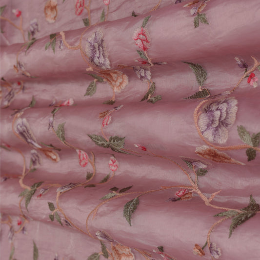 ONION Color Tissue Embroidery Fabric