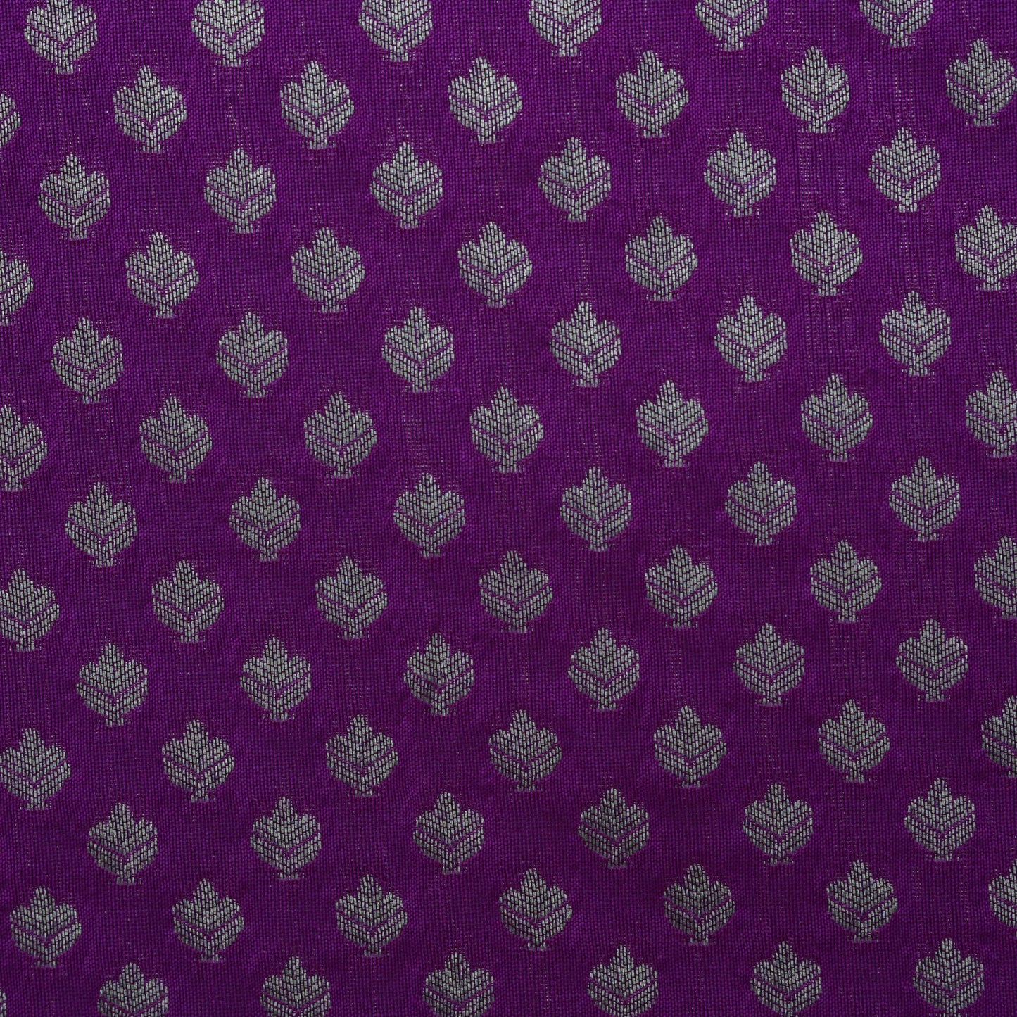 PURPLE Color Paudi Booti Fabric