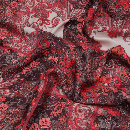 Armani Satin Print Fabric