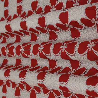 Crepe Embroidery Fabric