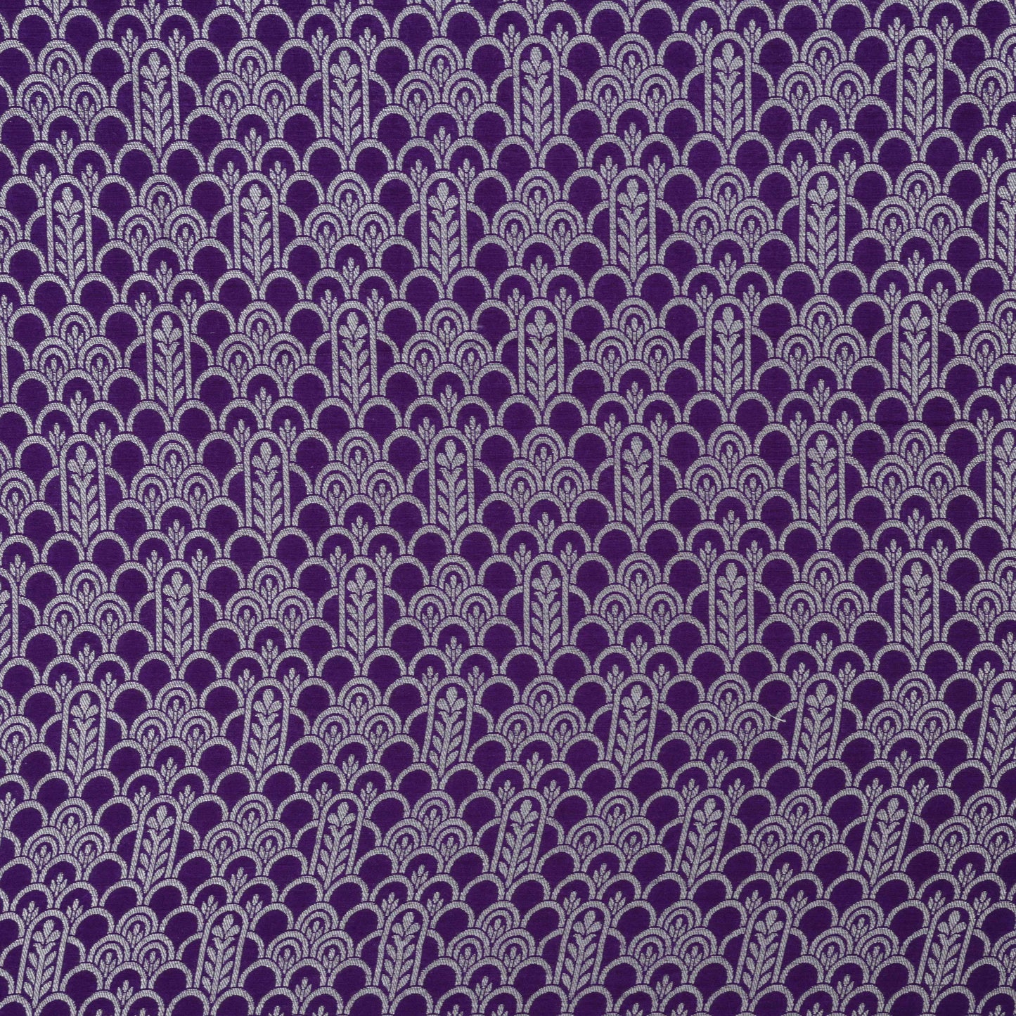 PURPLE Color Munga Brocade Fabric