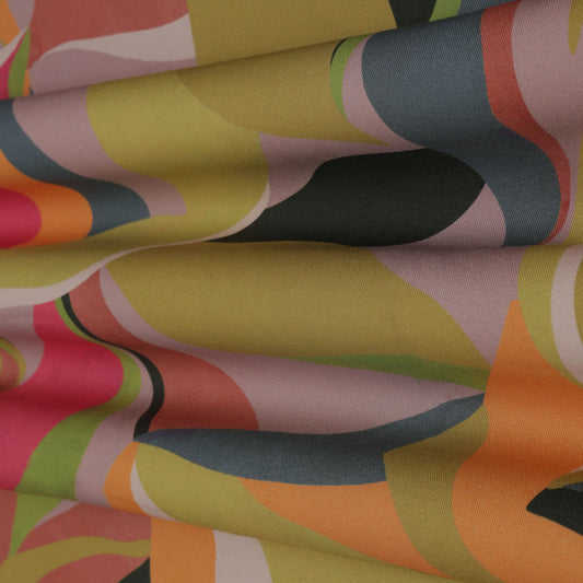 Multi-Color Pashmina Print Fabric