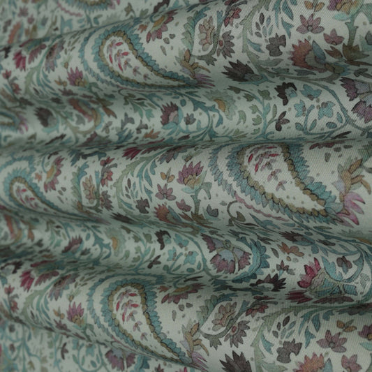 Multi-Color Pashmina Print Fabric