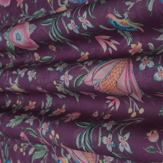 Multi-Color Pashmina Print Fabric