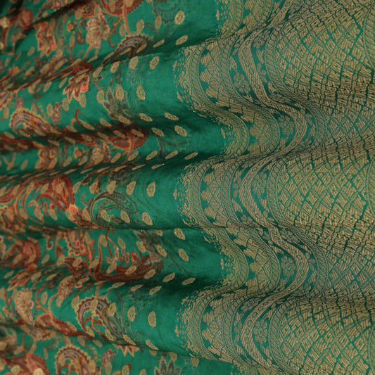 Dola Silk Print Jaquard Fabric