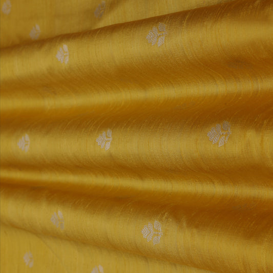 Raw Silk Booti Fabric