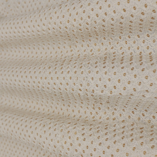 White Color Georgette Embroidery Fabric